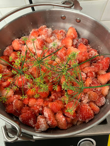 Strawberry and Fennel Pollen Jam