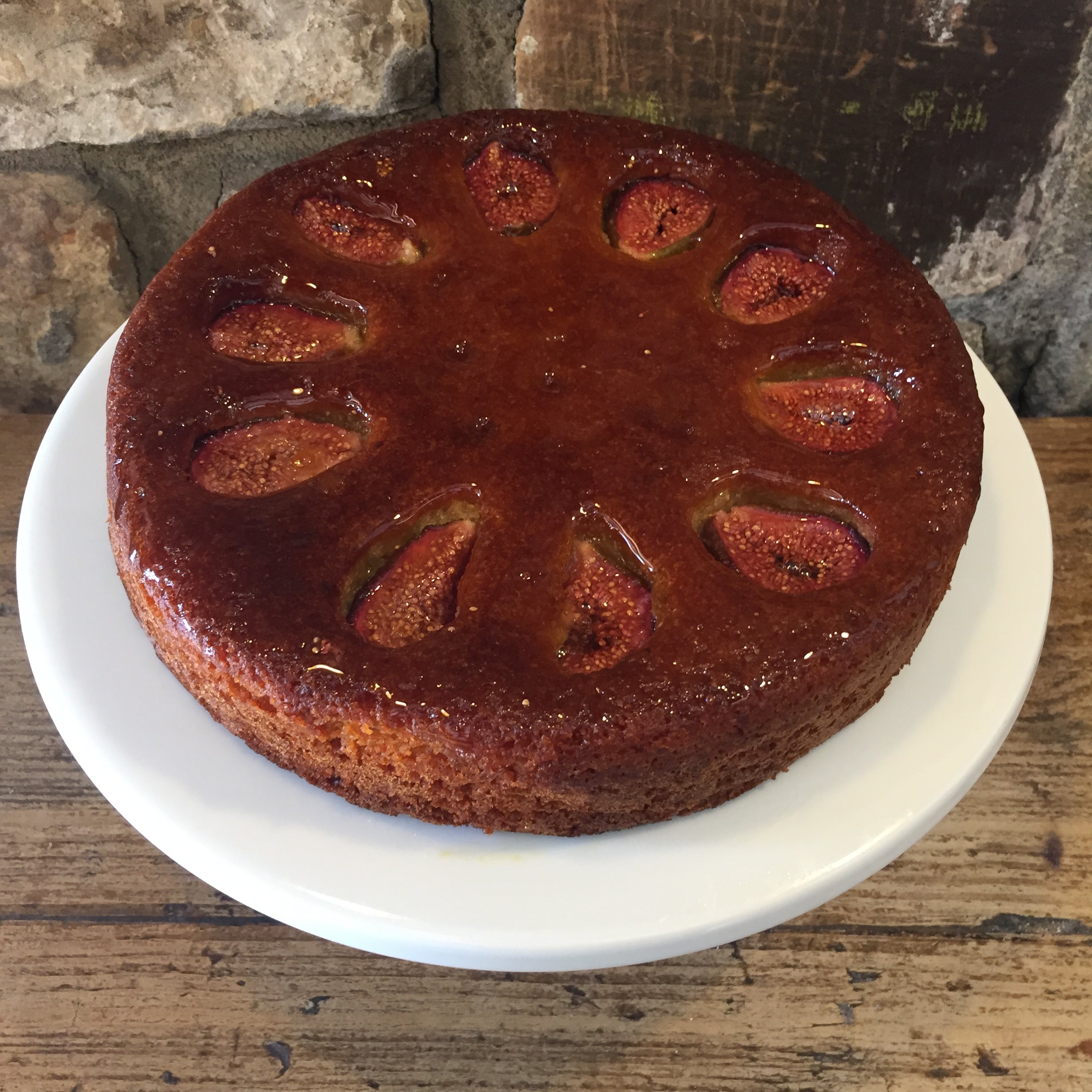 Fig, Honey, and Almond Cake