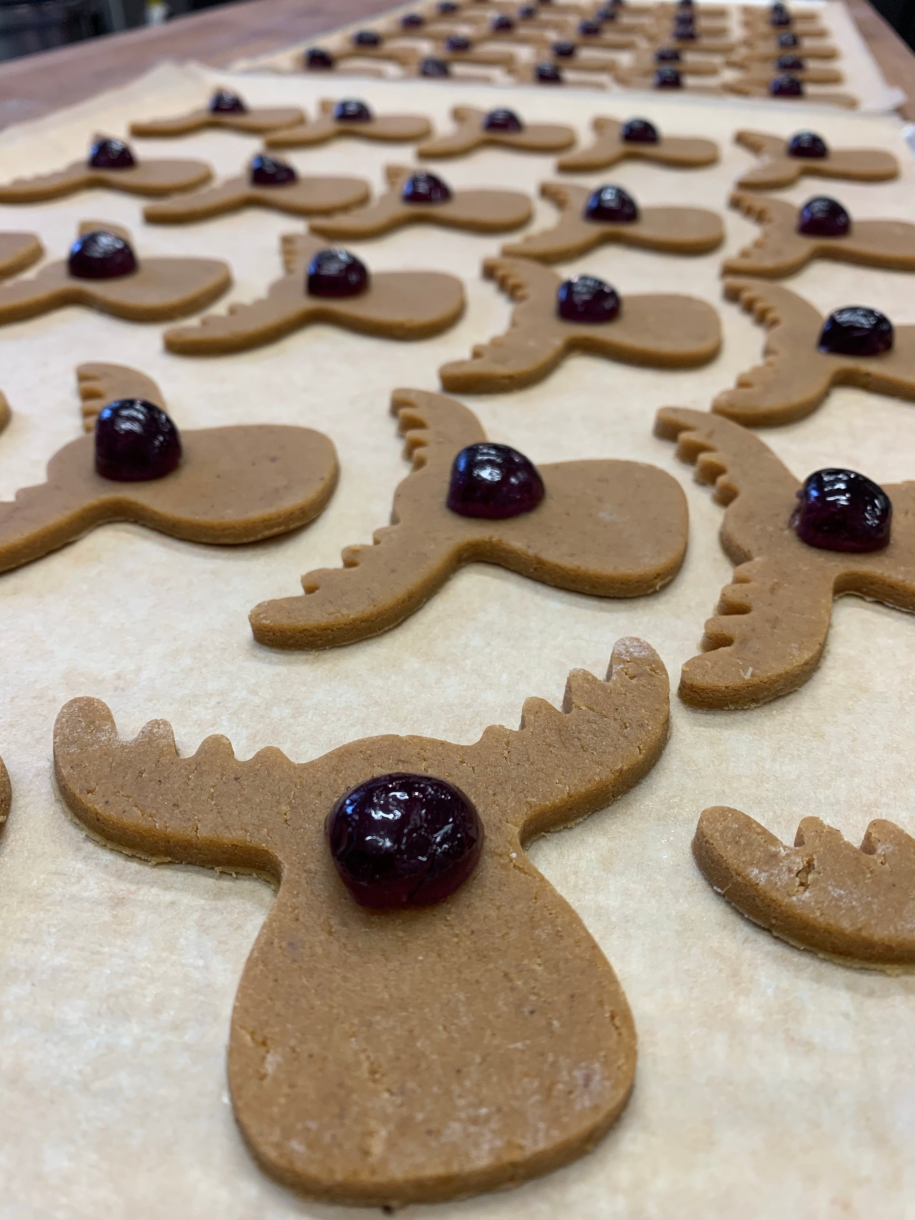 Rudolph Gingerbread biscuit